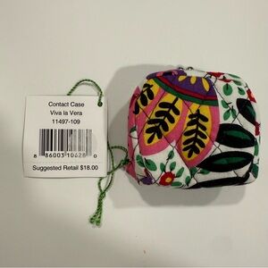 Vera Bradley Contact Case Holder and Mirror- NWT- Viva la Vera